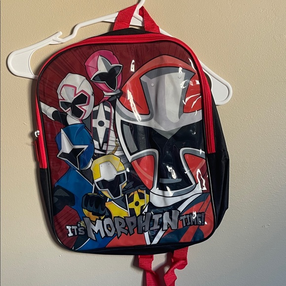 Power Rangers Backpack with Red Accents - Picture 1 of 1